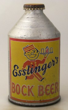 Esslinger's Bock Beer Can