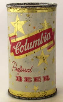 Columbia Preferred Beer Can