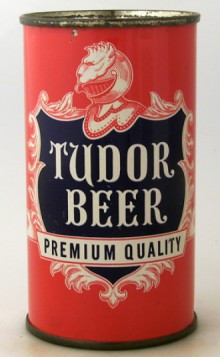 Tudor Premium Quality Beer Can